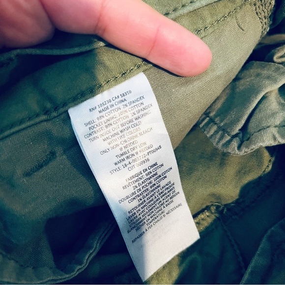 Current Elliott size 25 the confidant army olive green chino pants - Picture 8 of 9
